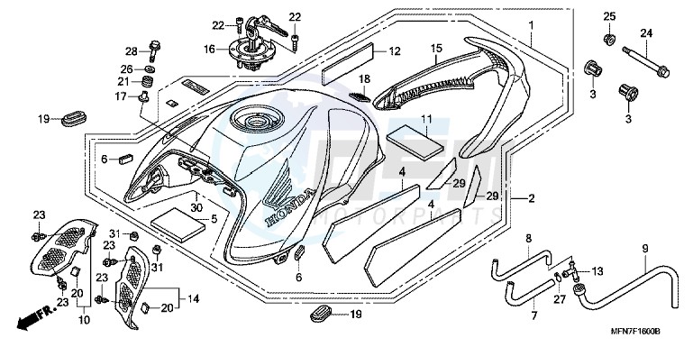 FUEL TANK blueprint