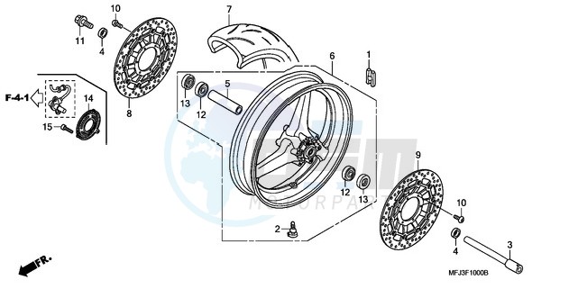 FRONT WHEEL image