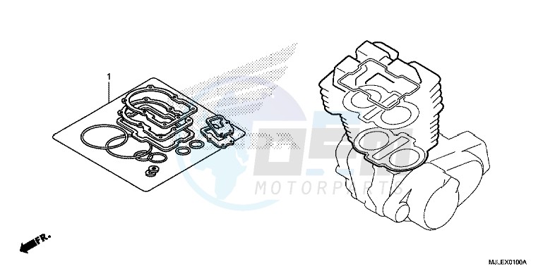 GASKET KIT A blueprint