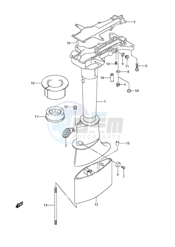 Drive Shaft Housing image