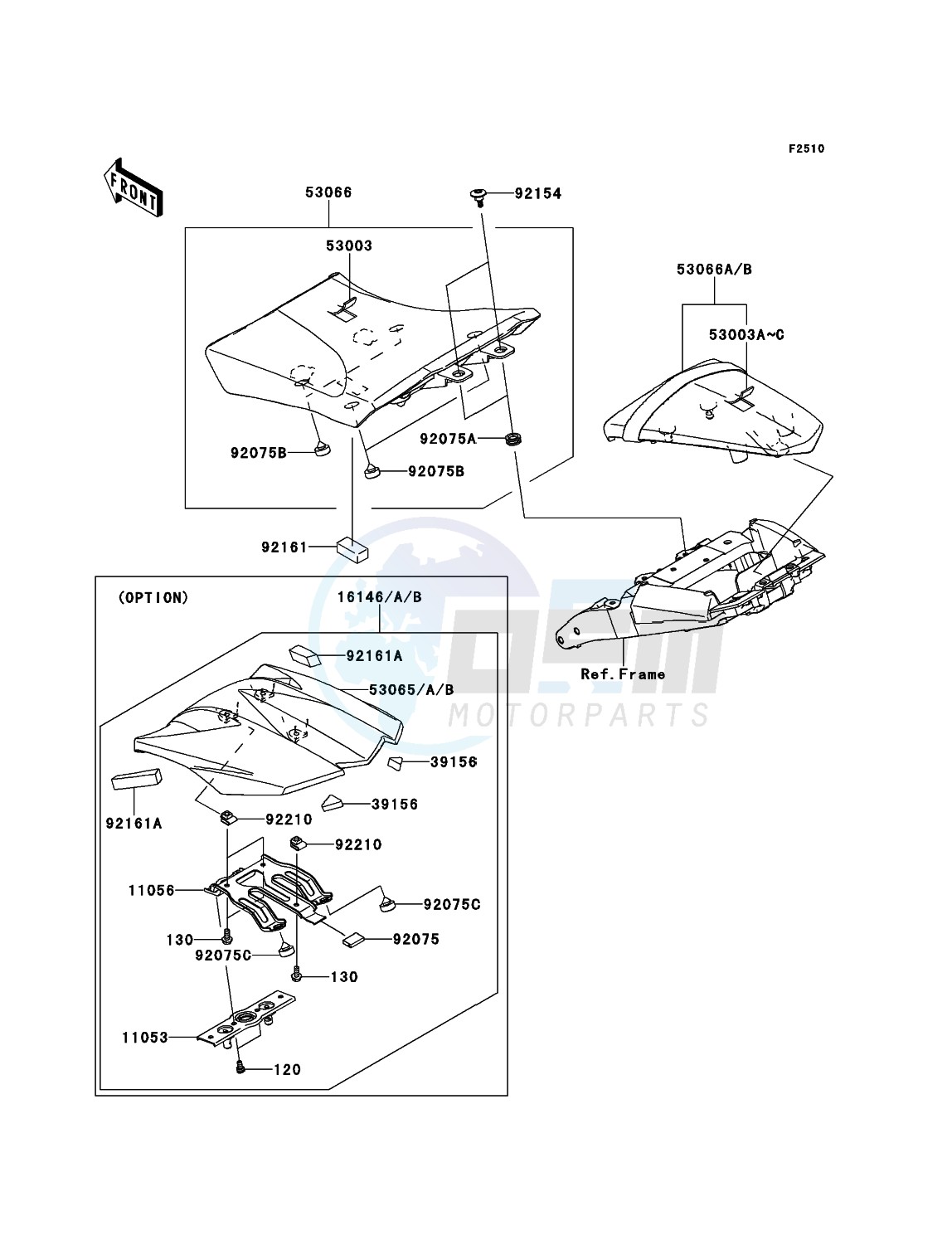 Seat blueprint