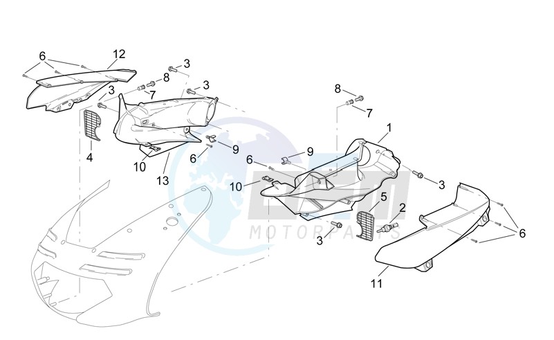 Front body - Duct image