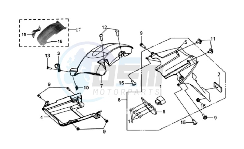 REAR FENDER image