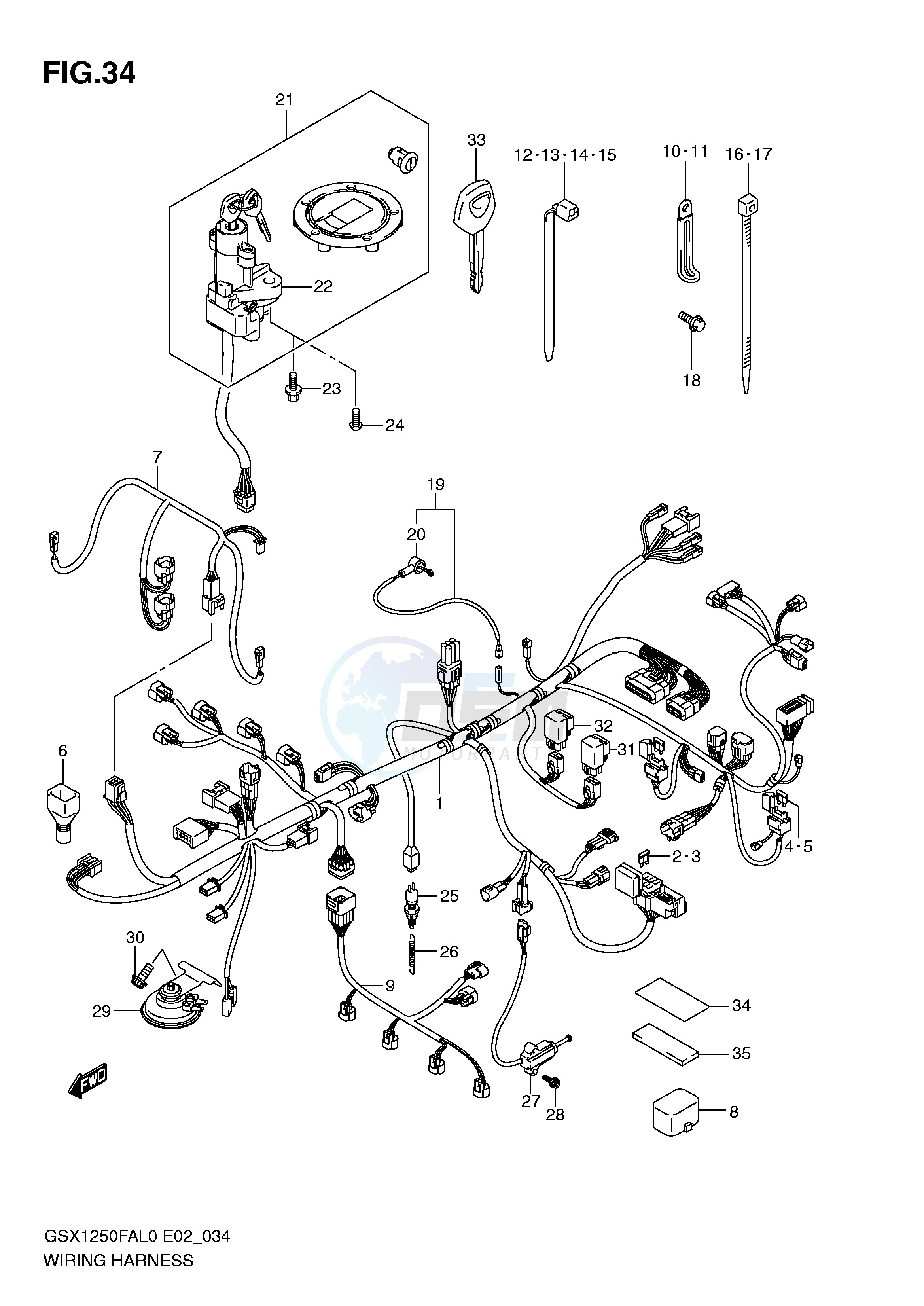 WIRING HARNESS image