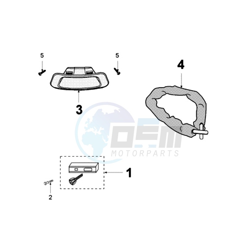 HANDLEBAR LOCK blueprint