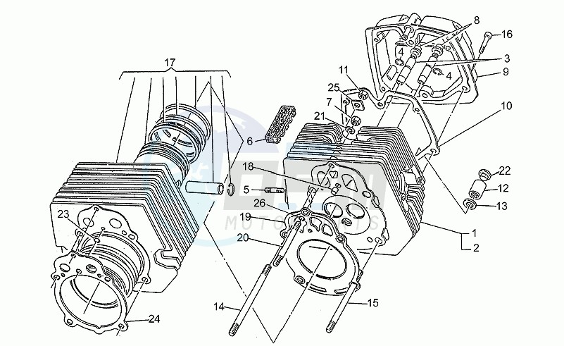 Cylinder - head - piston image