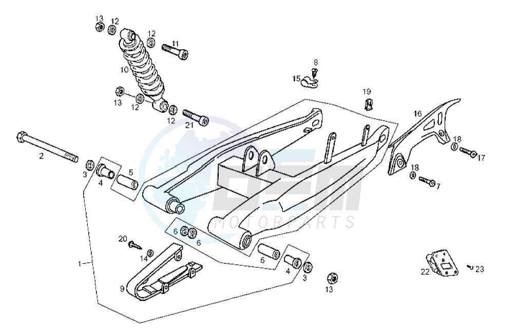 Swing Arm - Shock Absorber image