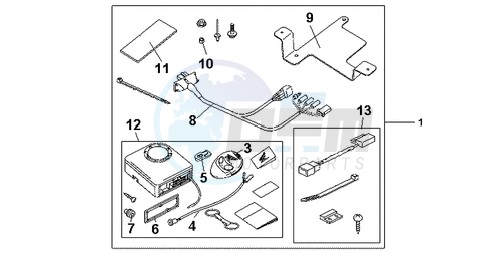 KIT ALARM SYS blueprint