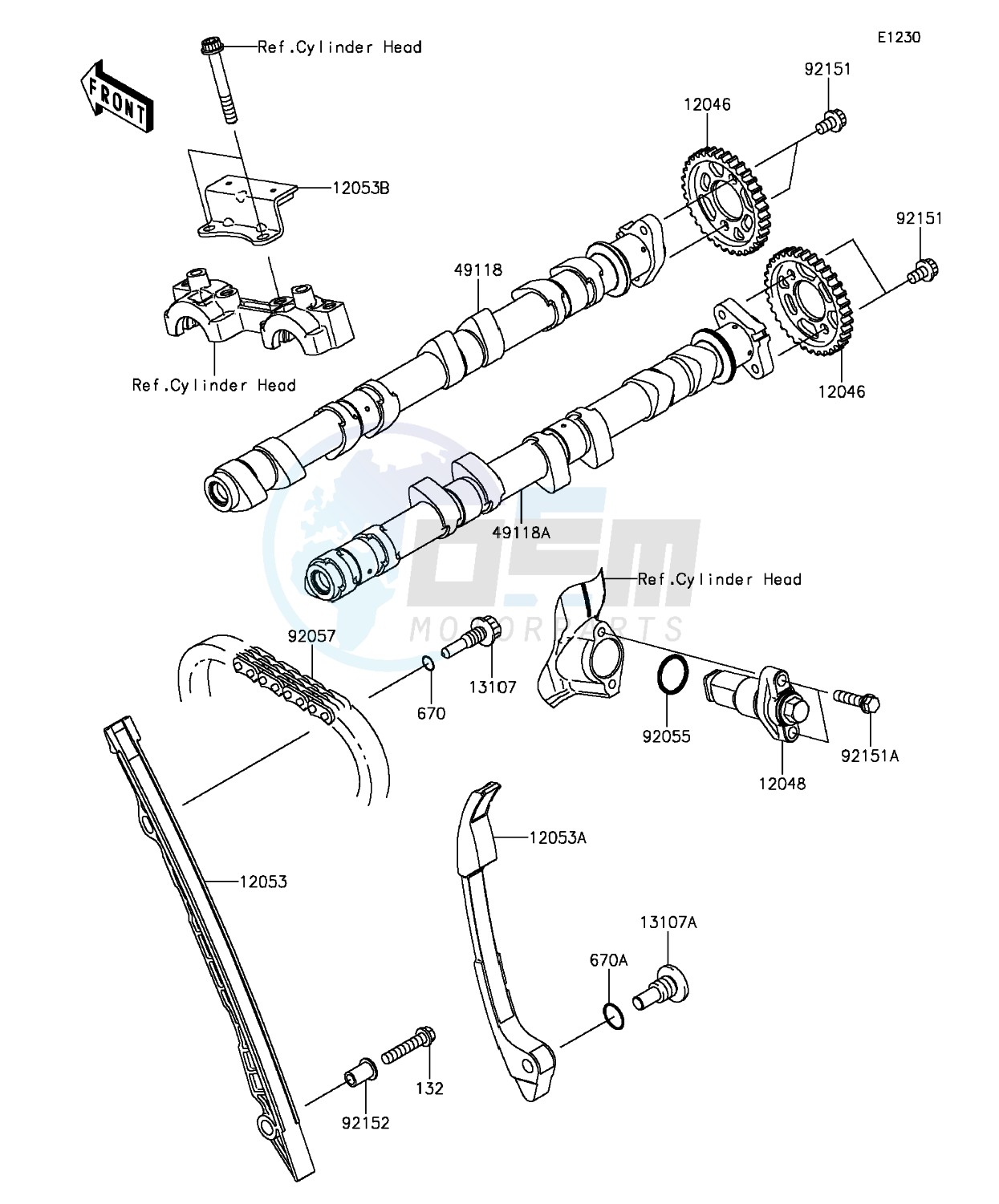 Camshaft(s)/Tensioner image