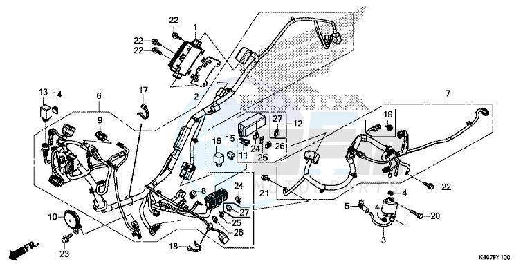 WIRE HARNESS blueprint