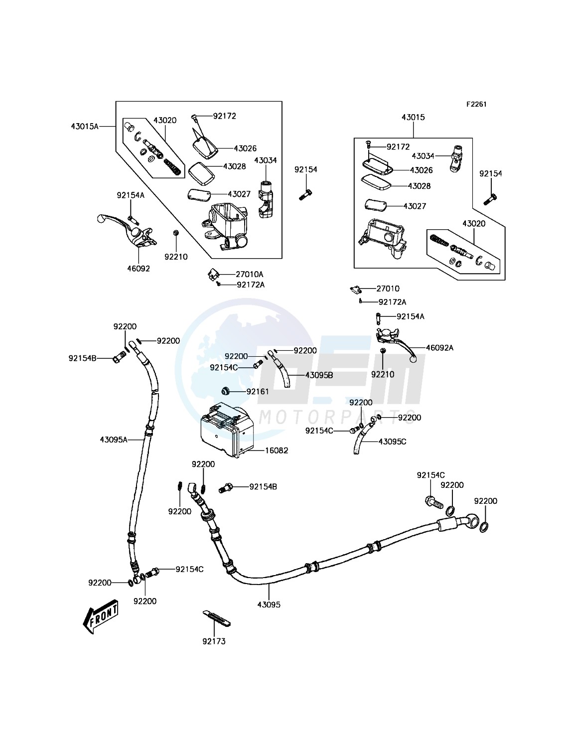 Master Cylinder blueprint