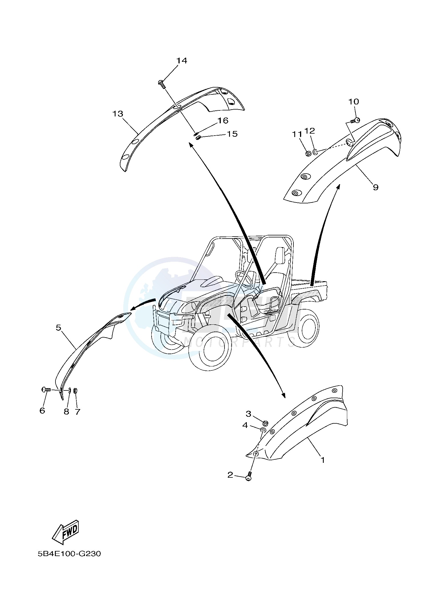 FENDER blueprint