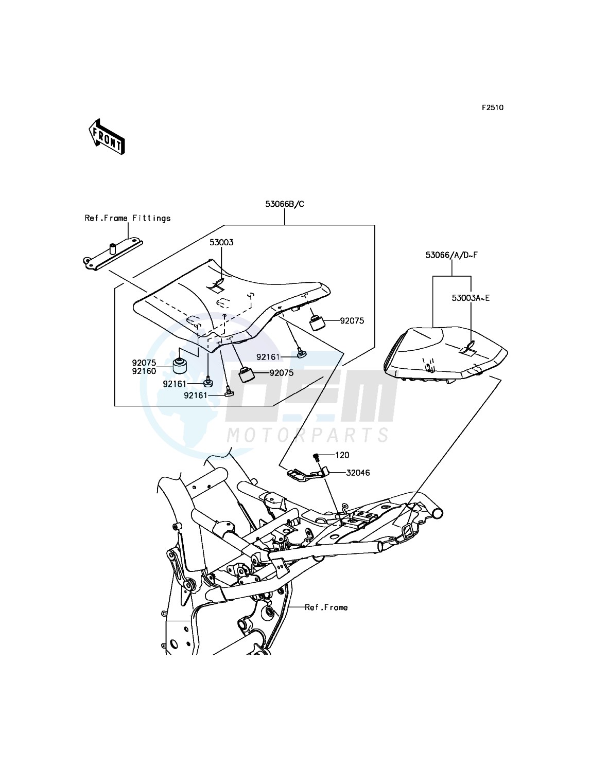 Seat blueprint