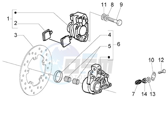 Disc brake caliper image