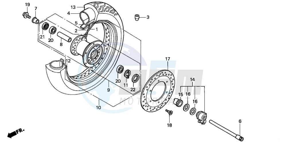 FRONT WHEEL image