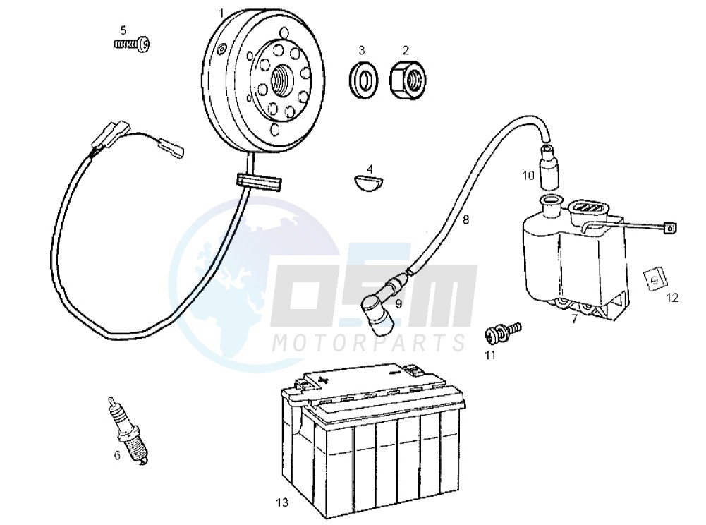 Cdi Magneto Assy image