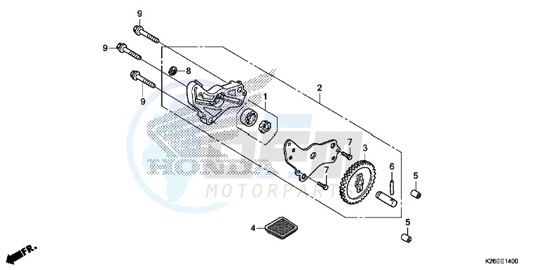 OIL PUMP blueprint