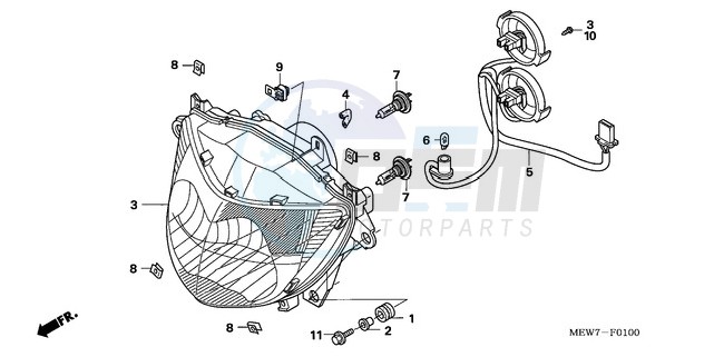 HEADLIGHT blueprint