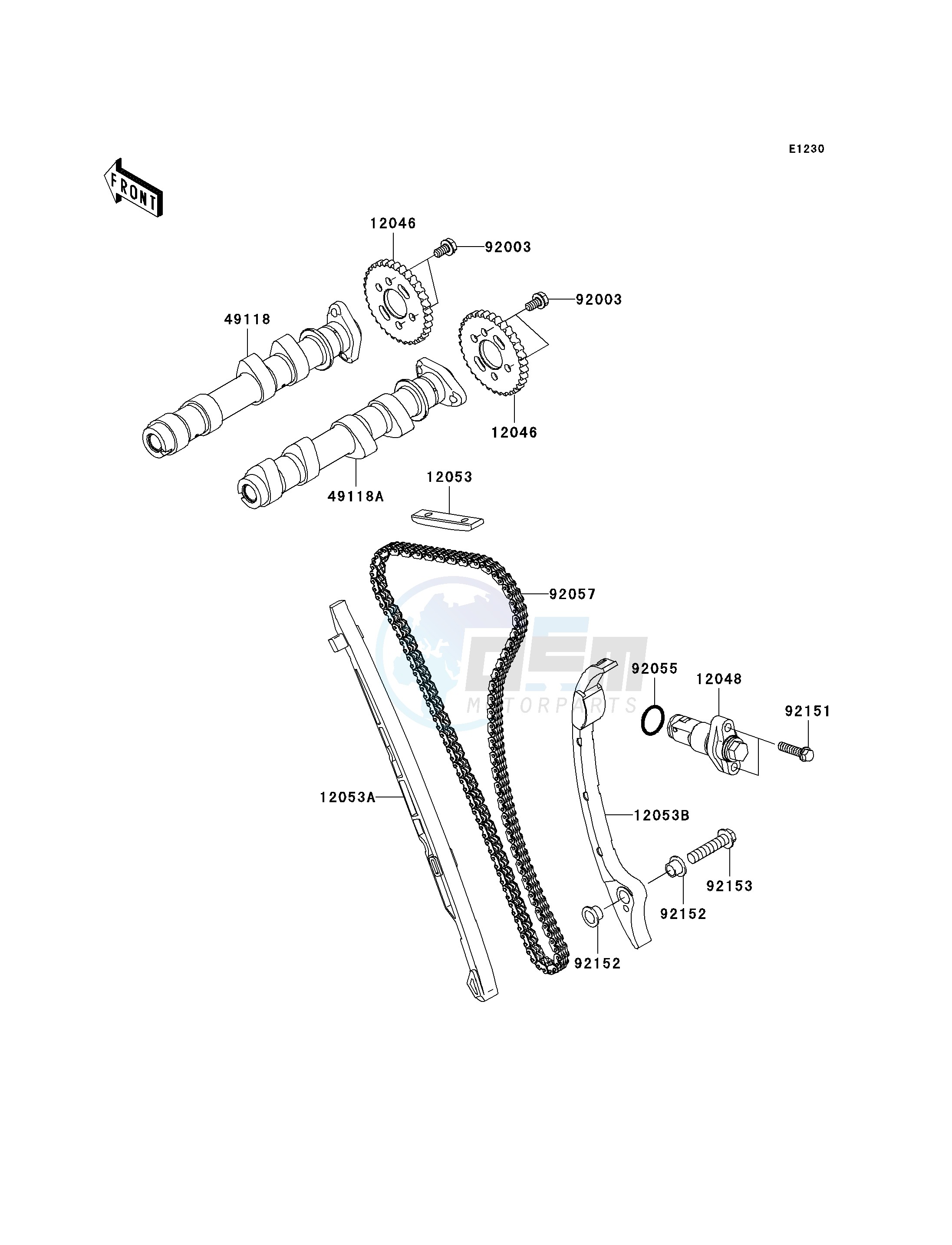 CAMSHAFT-- S- -_TENSIONER image