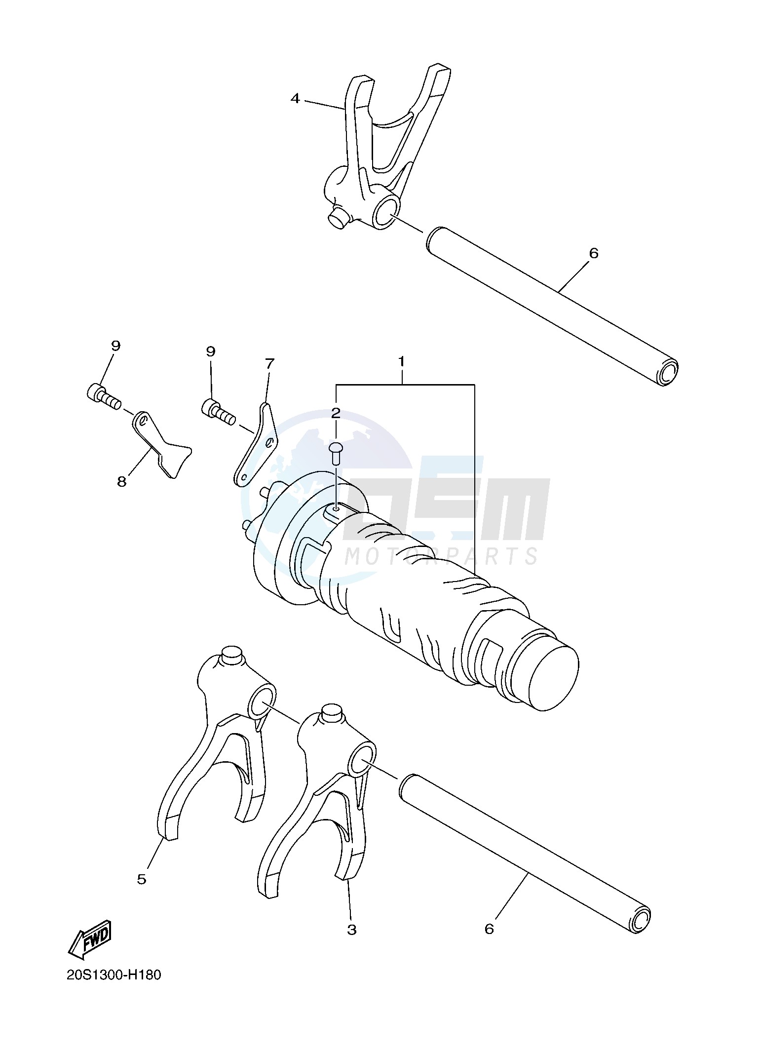 SHIFT CAM & FORK image