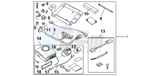 KIT ALARM SYSTEM blueprint