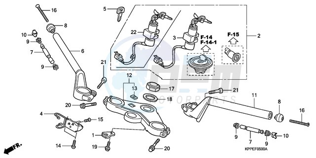 HANDLE PIPE/TOP BRIDGE image