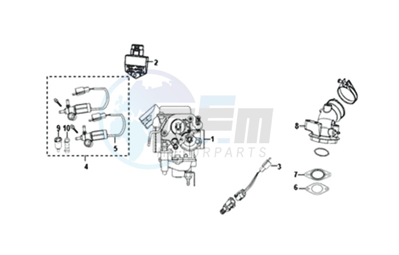 CARBURETOR / ECU UNIT image