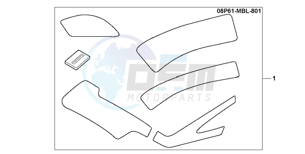 SCUFF PAD SET blueprint