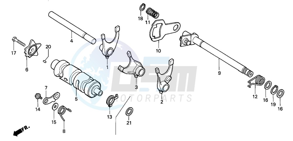 GEARSHIFT DRUM blueprint