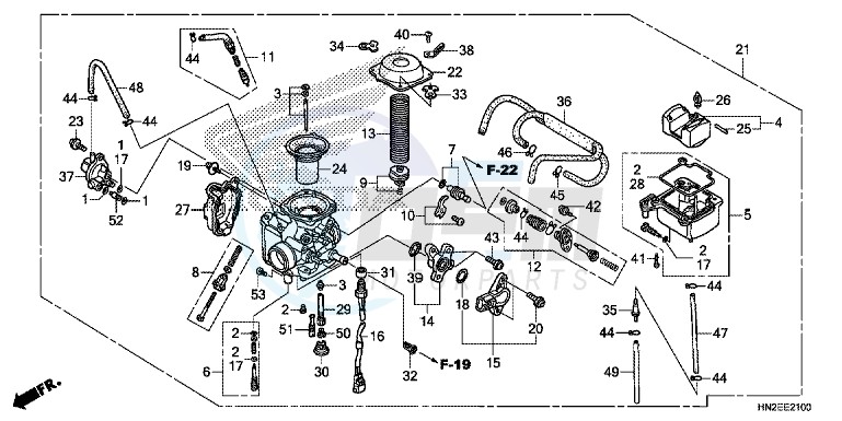 CARBURETOR blueprint