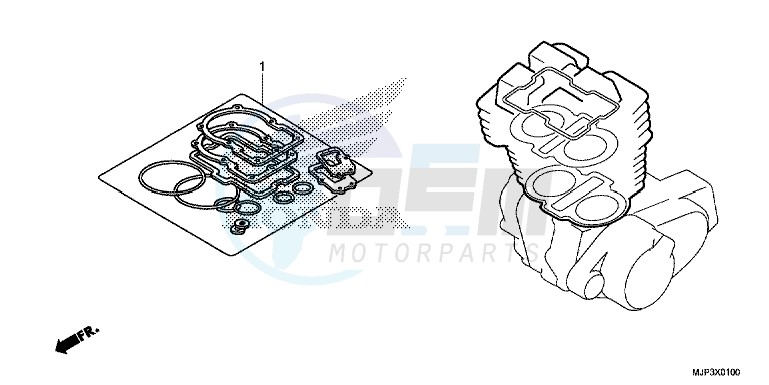 GASKET KIT A image