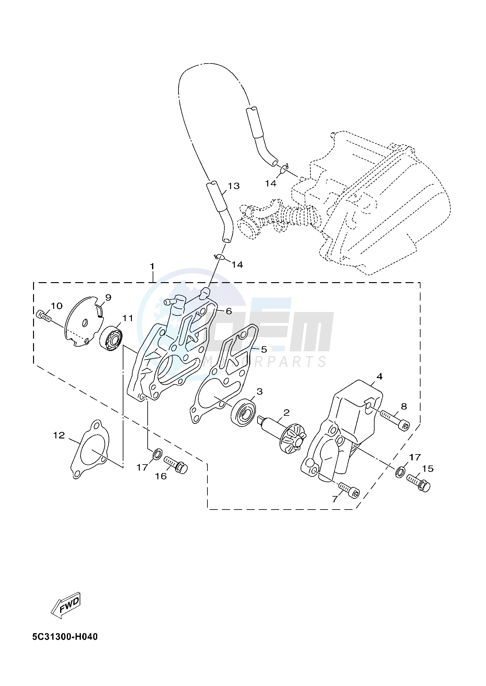 WATER PUMP image