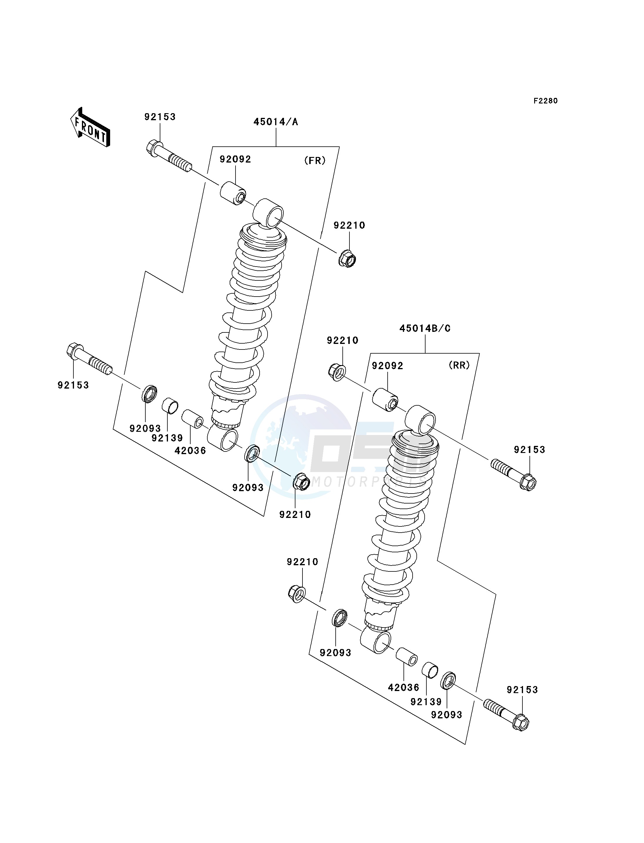 SHOCK ABSORBER-- S- - blueprint