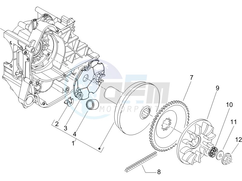 PIAGGIO Fly 50 2T Engine » Carburettor, assembly - Union pipe