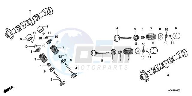 CAMSHAFT/VALVE image