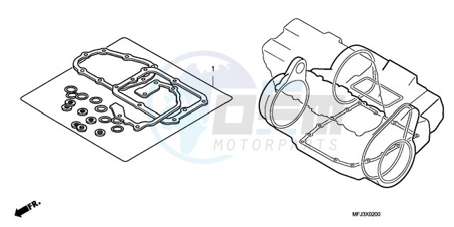 GASKET KIT B blueprint