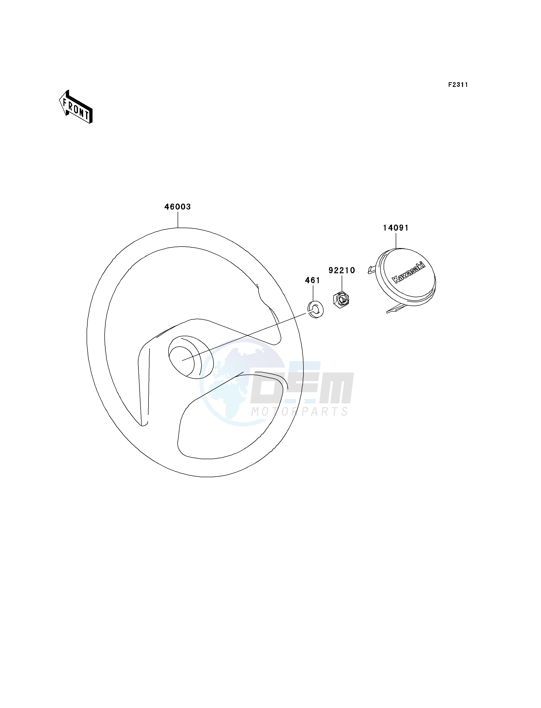 STEERING WHEEL blueprint