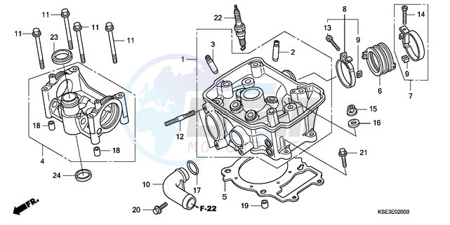 CYLINDER HEAD image