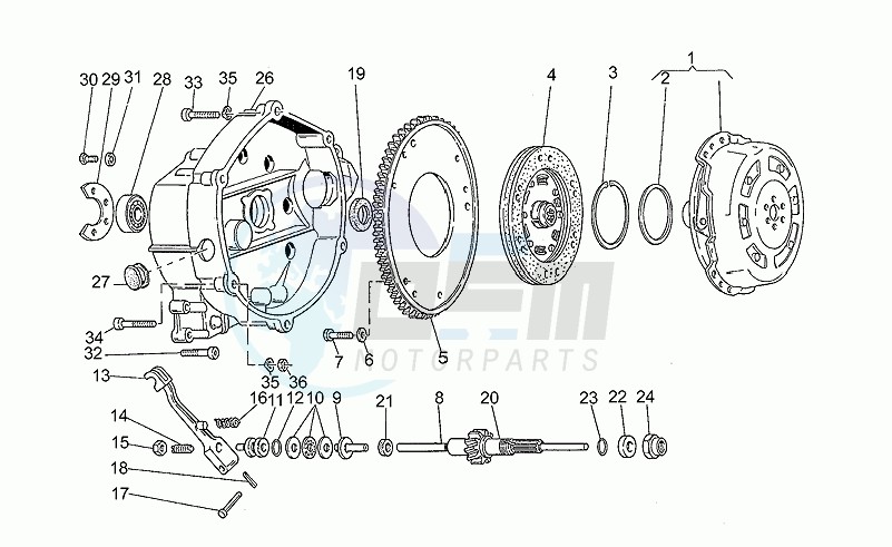 Transmission assy and housing  - - - - - 27991515  1 blueprint