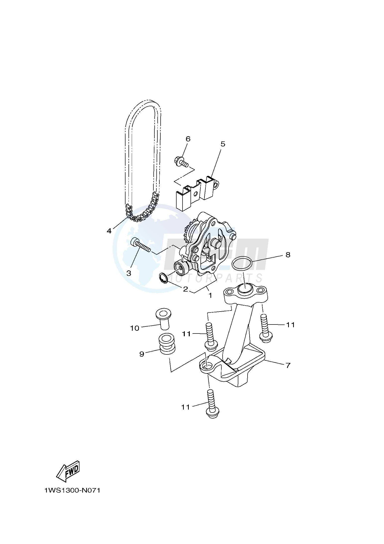 OIL PUMP blueprint