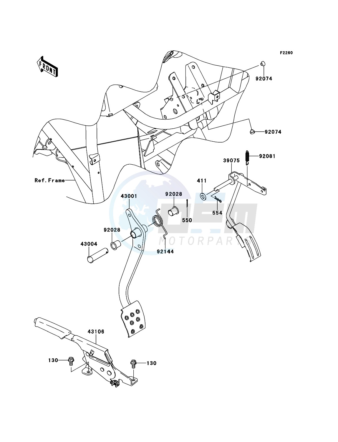 Brake Pedal blueprint