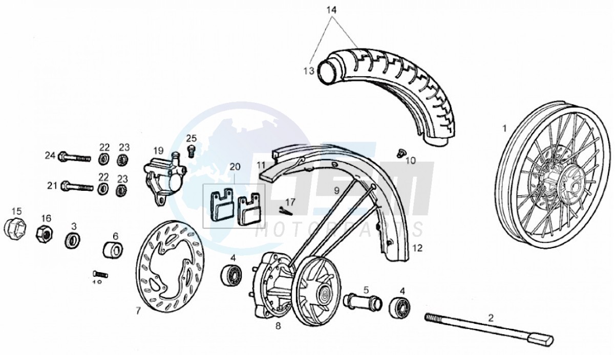 Front wheel (Positions) image