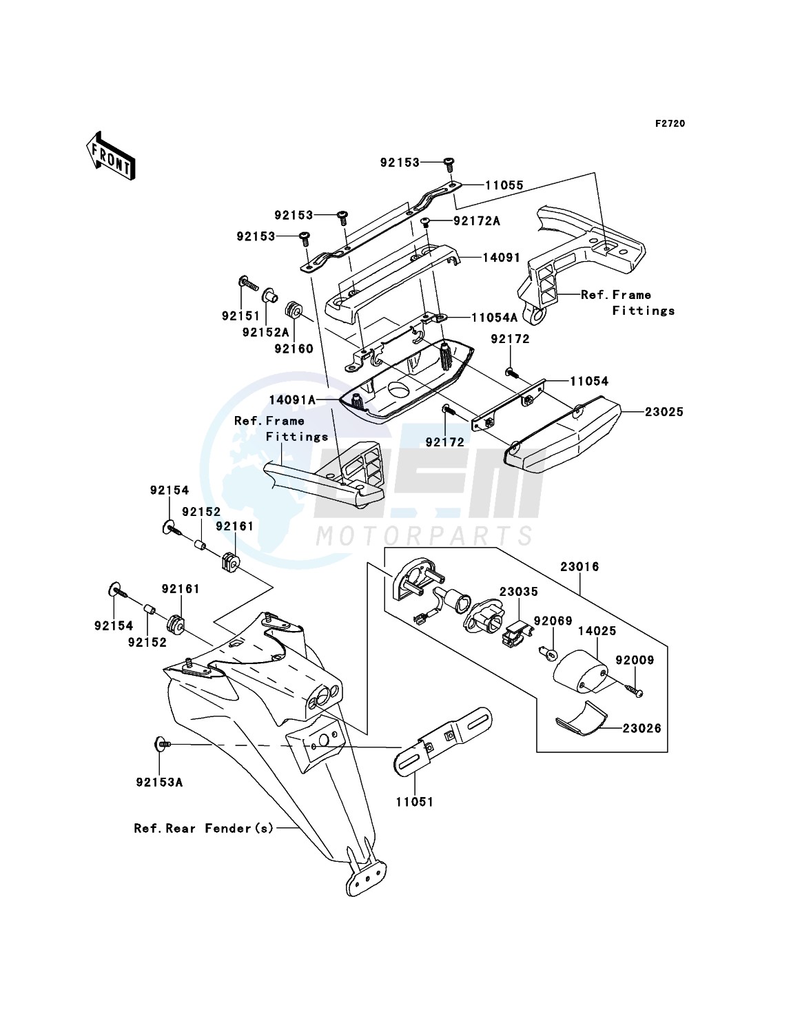 Taillight(s) blueprint