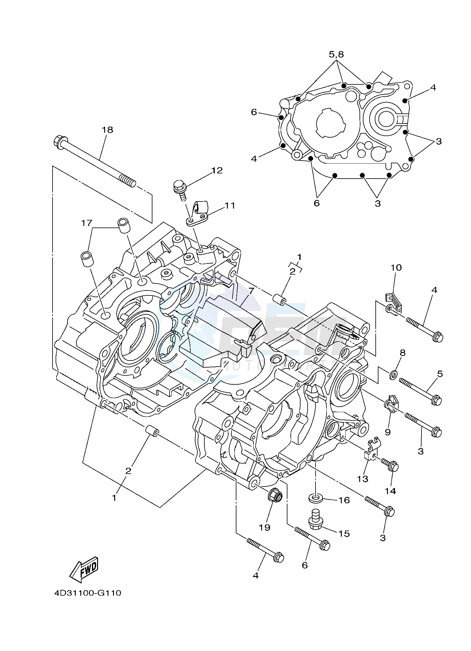 CRANKCASE blueprint