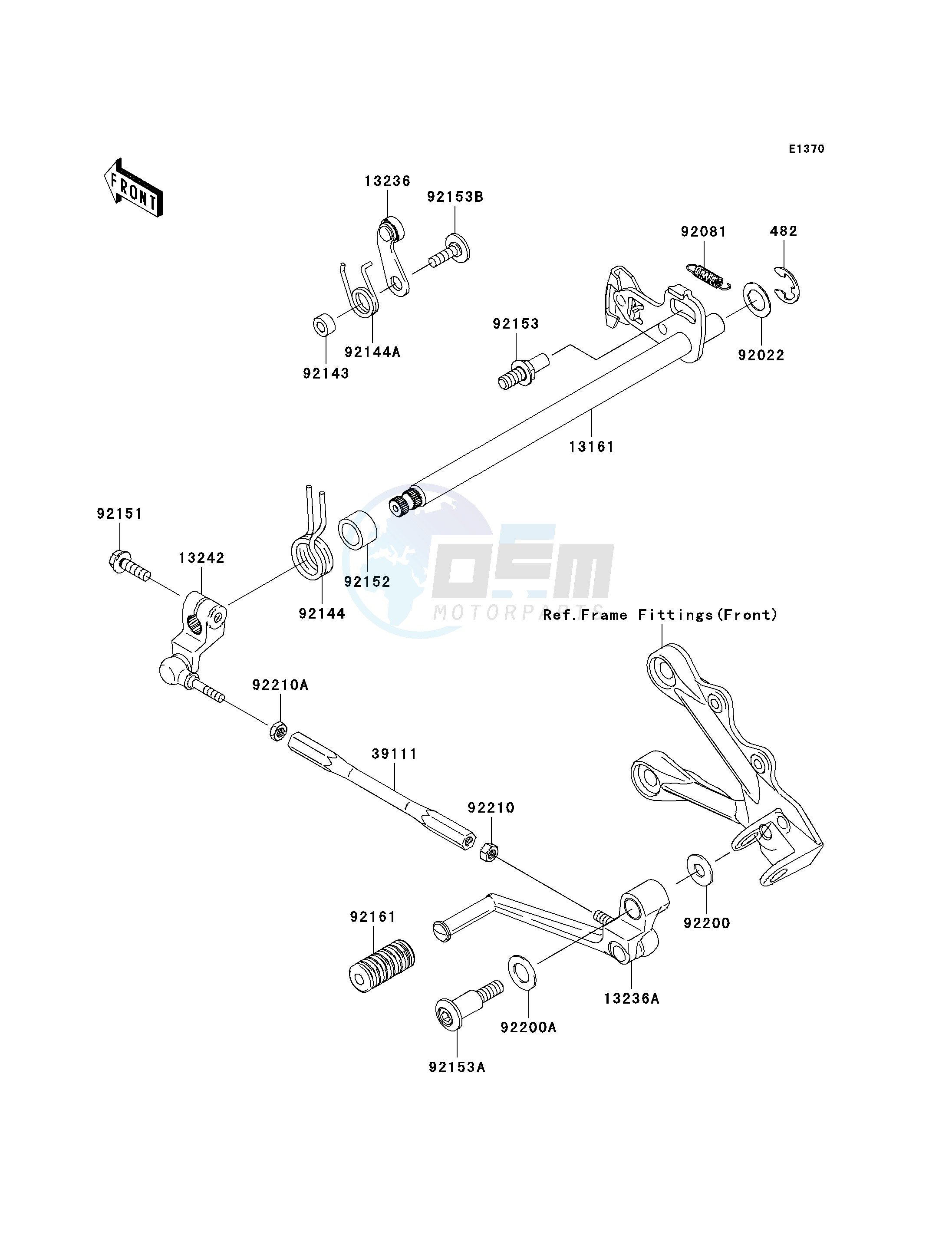 GEAR CHANGE MECHANISM blueprint