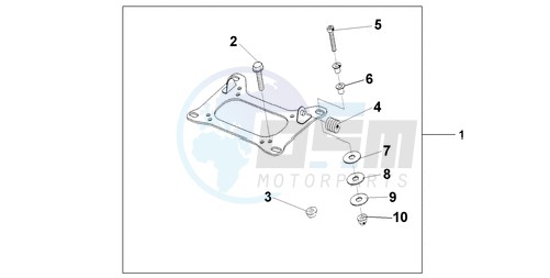 KIT CARRIER BRKT blueprint