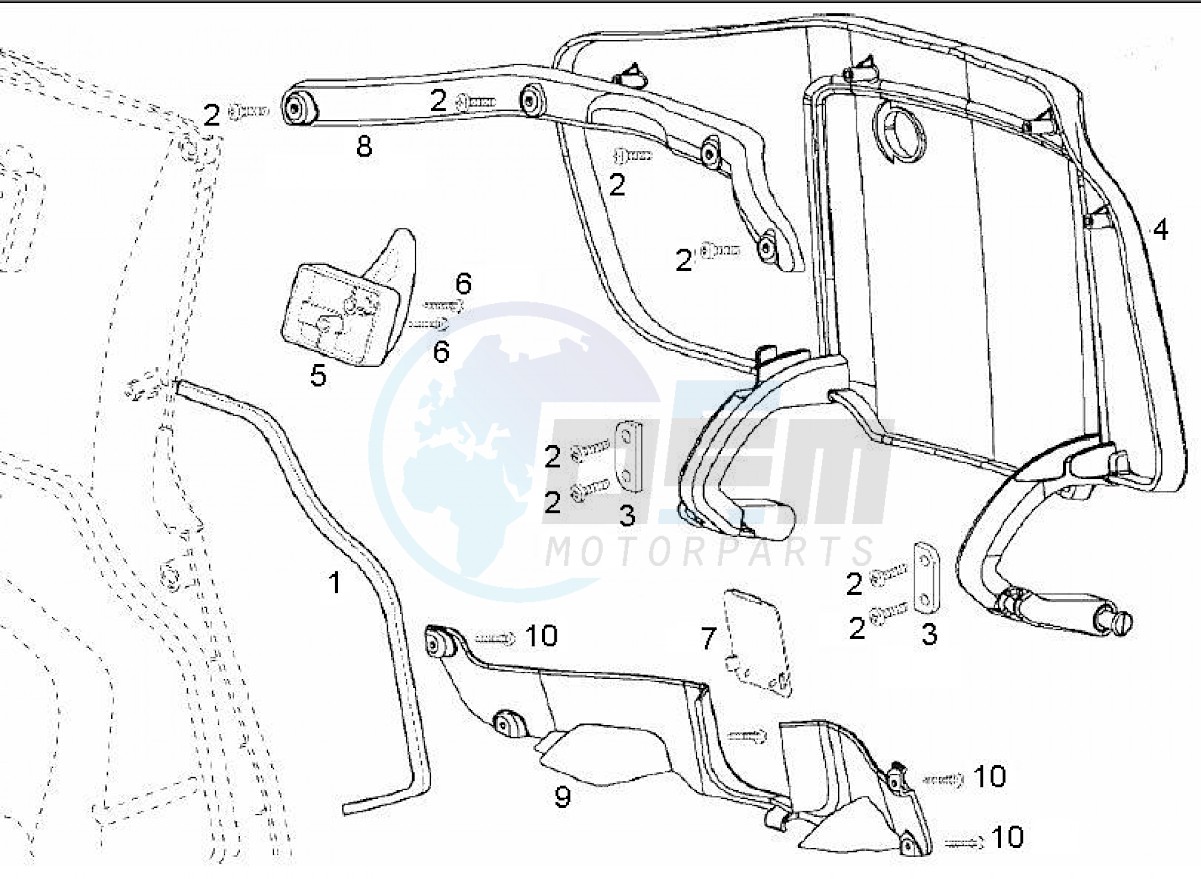 Front glove - box (Positions) image