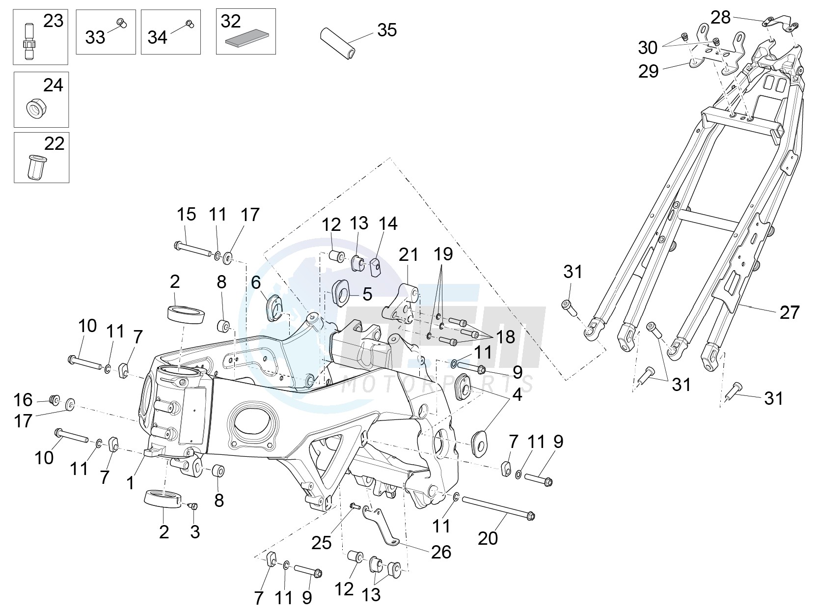 Frame blueprint