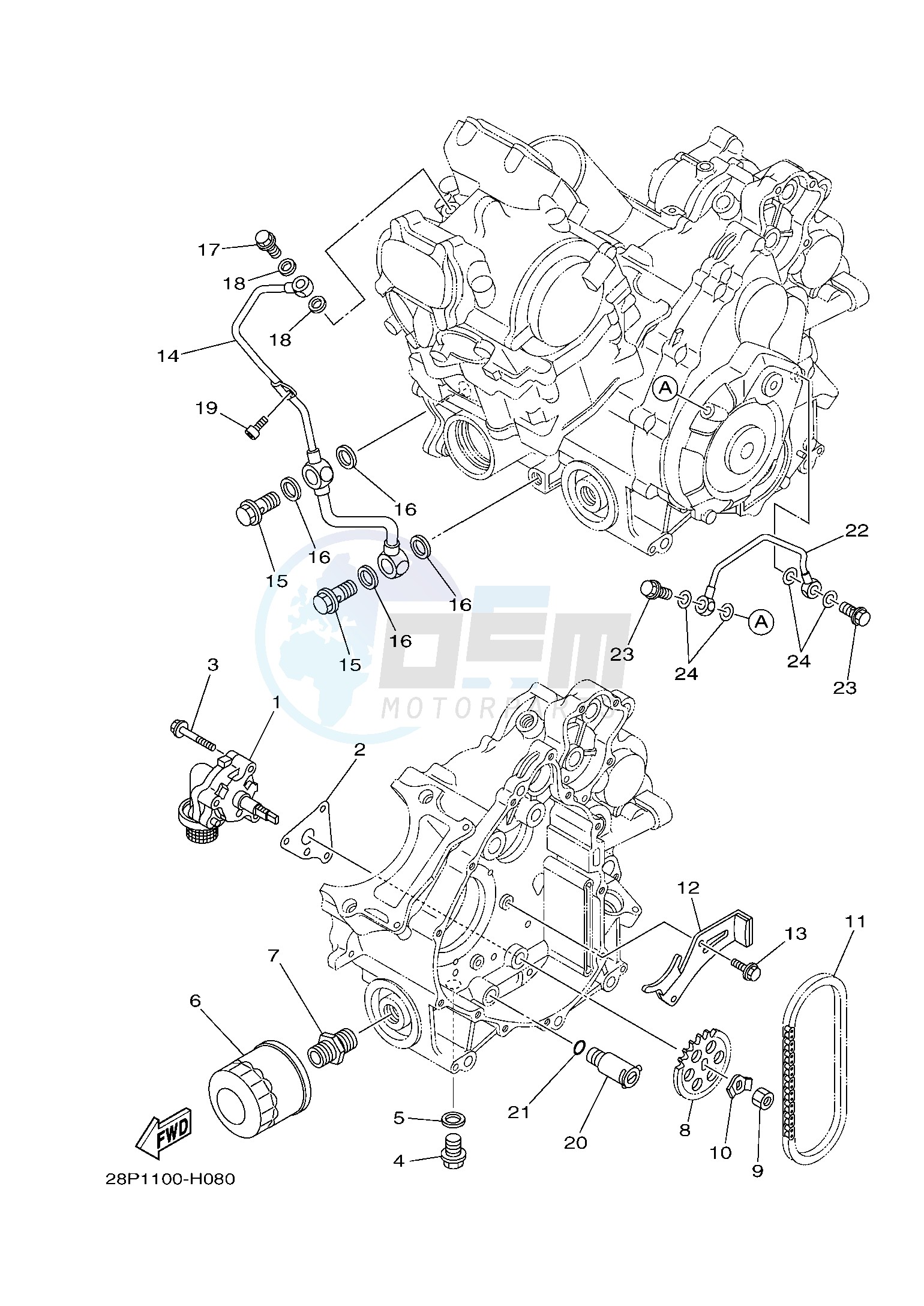 OIL PUMP blueprint