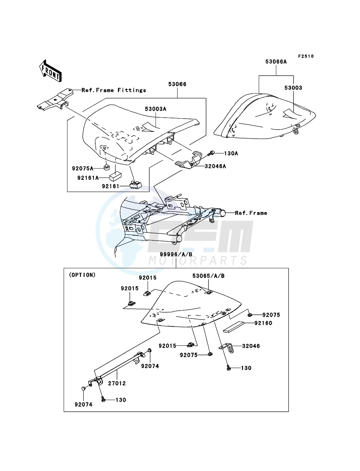 Seat blueprint